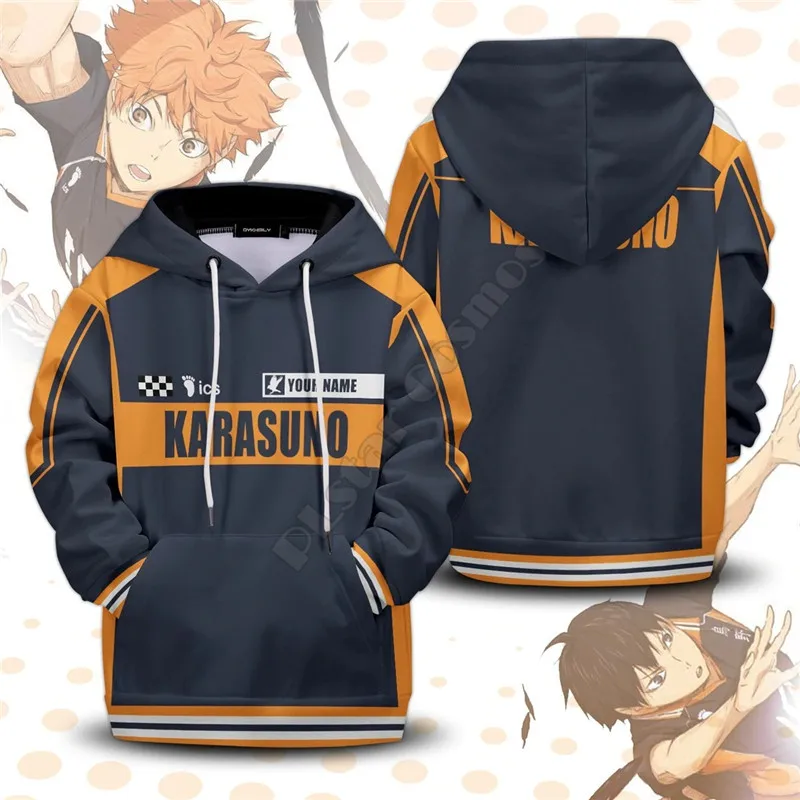 3d толстовки с аниме haikyuu