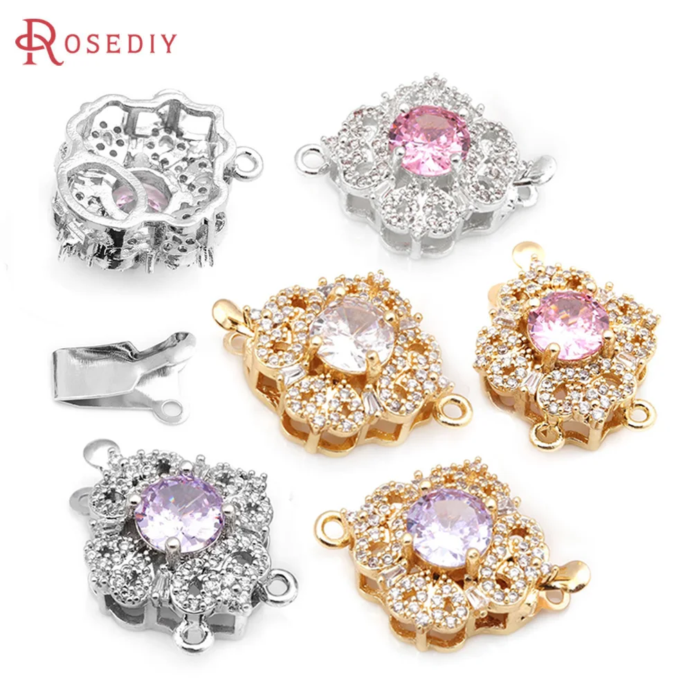 Ожерелья из латуни и циркона