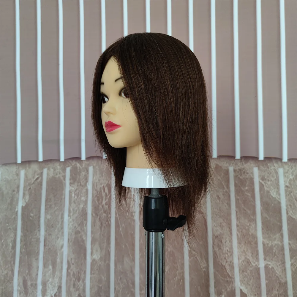 Голова манекена для салона pro — 100% человеческие волосы для отбеливания