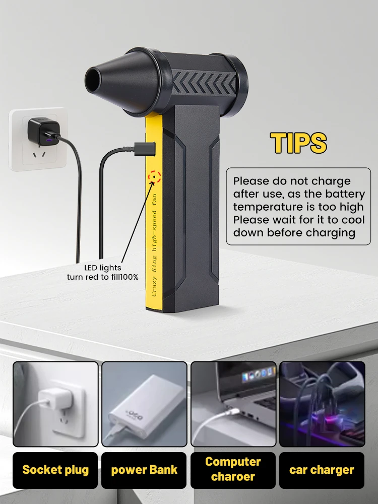 160000 rpm turbo violent fan бесщеточный - Фотография_3