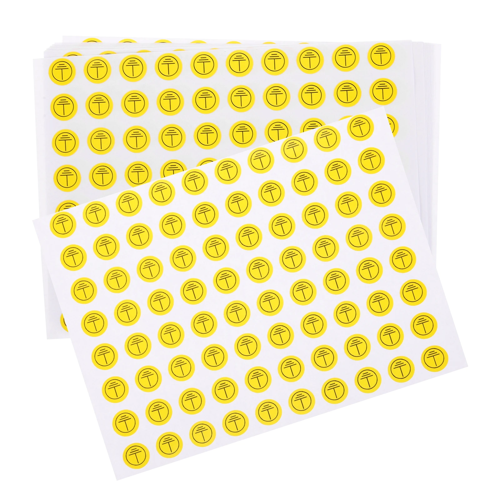 Наклейки с символом заземления - Фотография_3