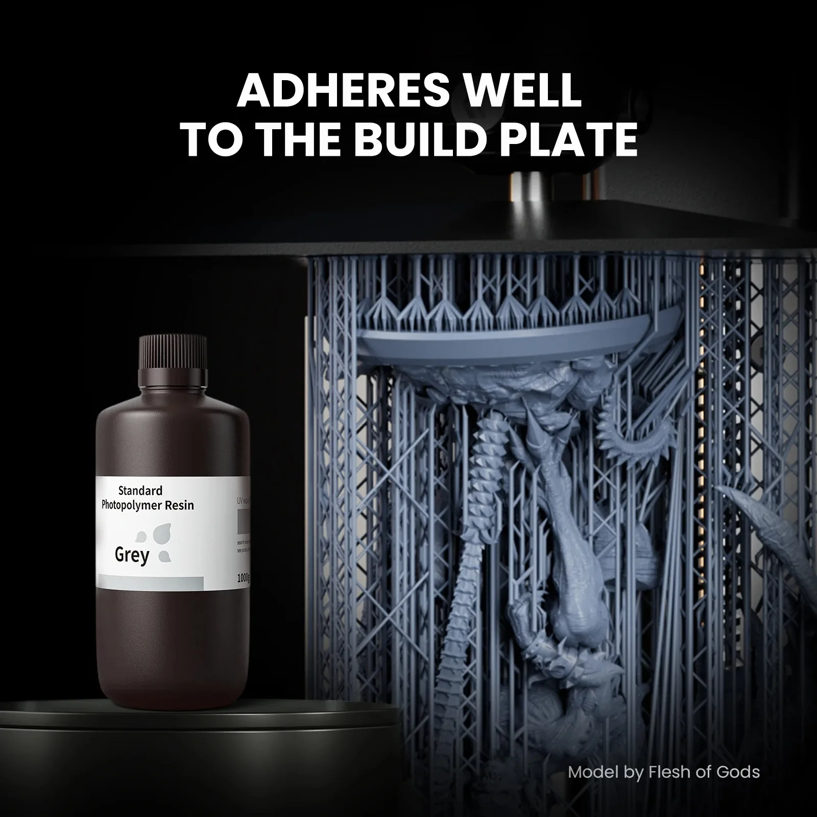 Смола для 3d-принтера elegoo standard 2.0 - Фотография_3