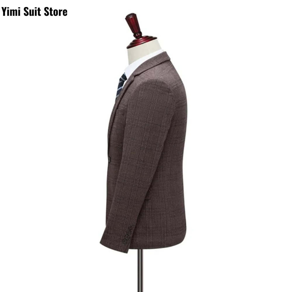 Мужской костюм в клетку - Фотография_6