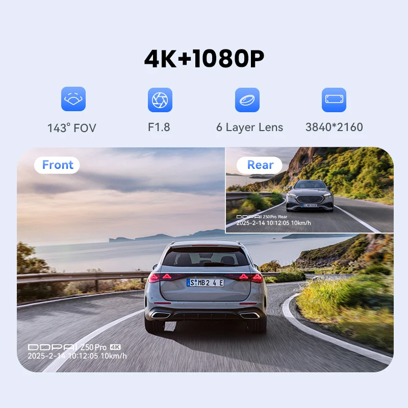 Новый видеорегистратор ddpai z50 - Фотография_3