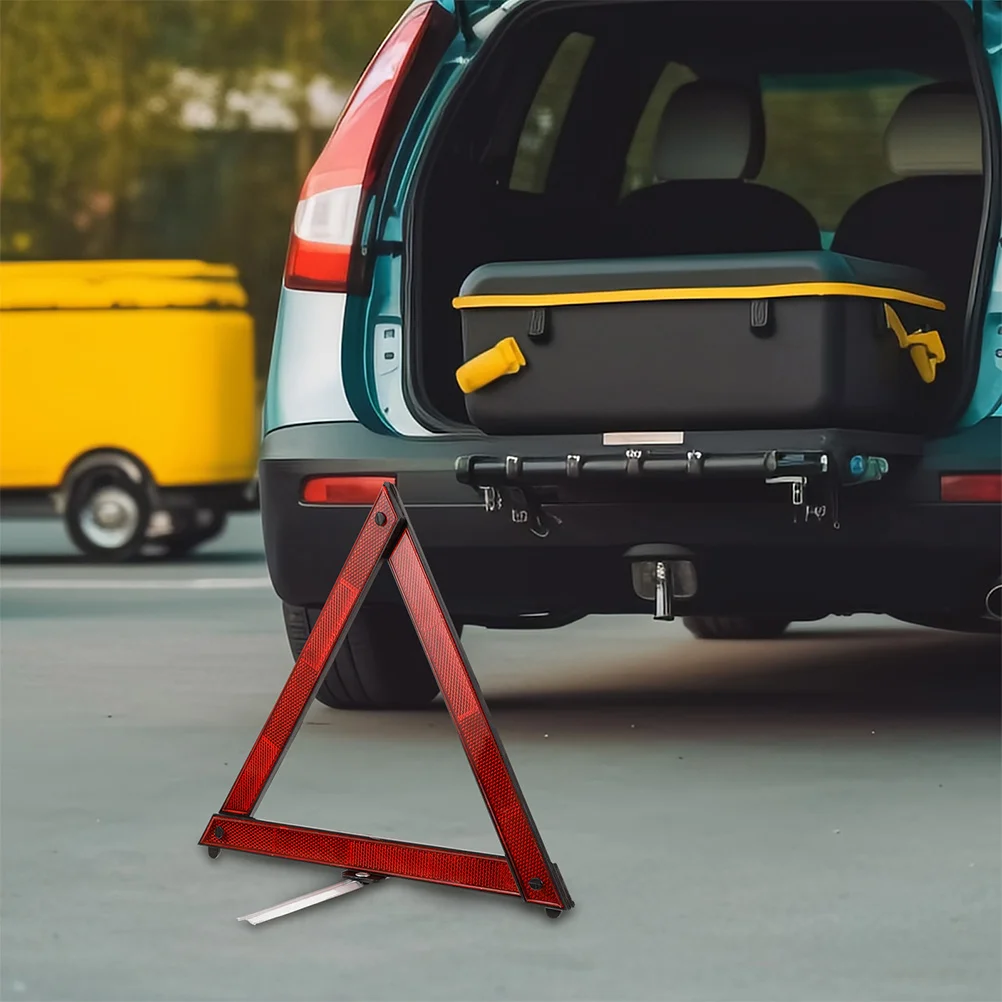 Портативные автомобильные треугольные предупреждающие знаки - Фотография_5