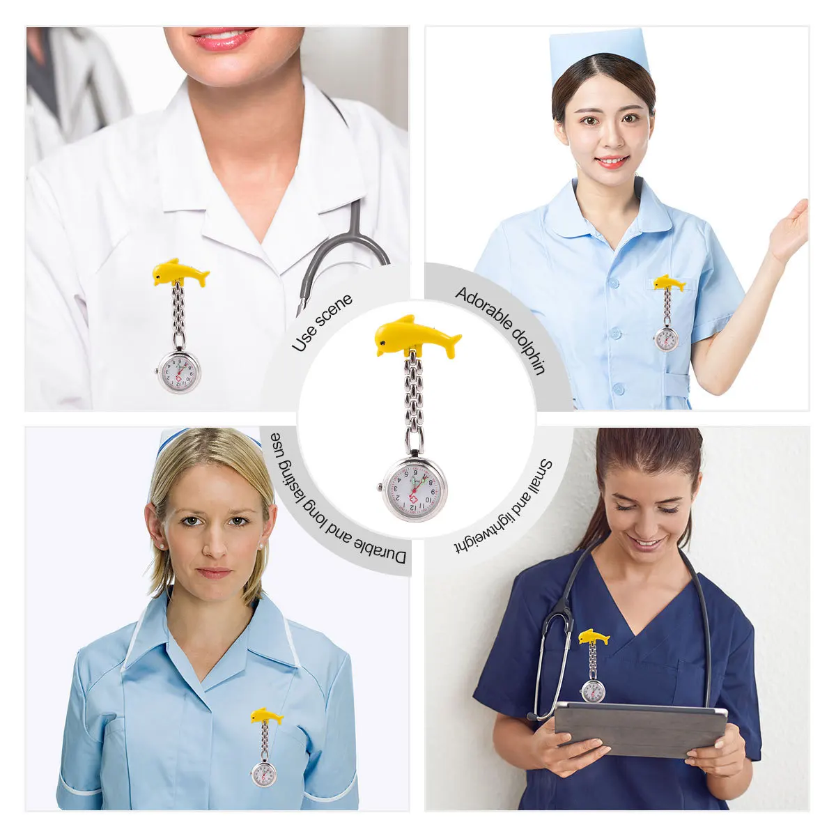 Креативные серебристые часы светящиеся