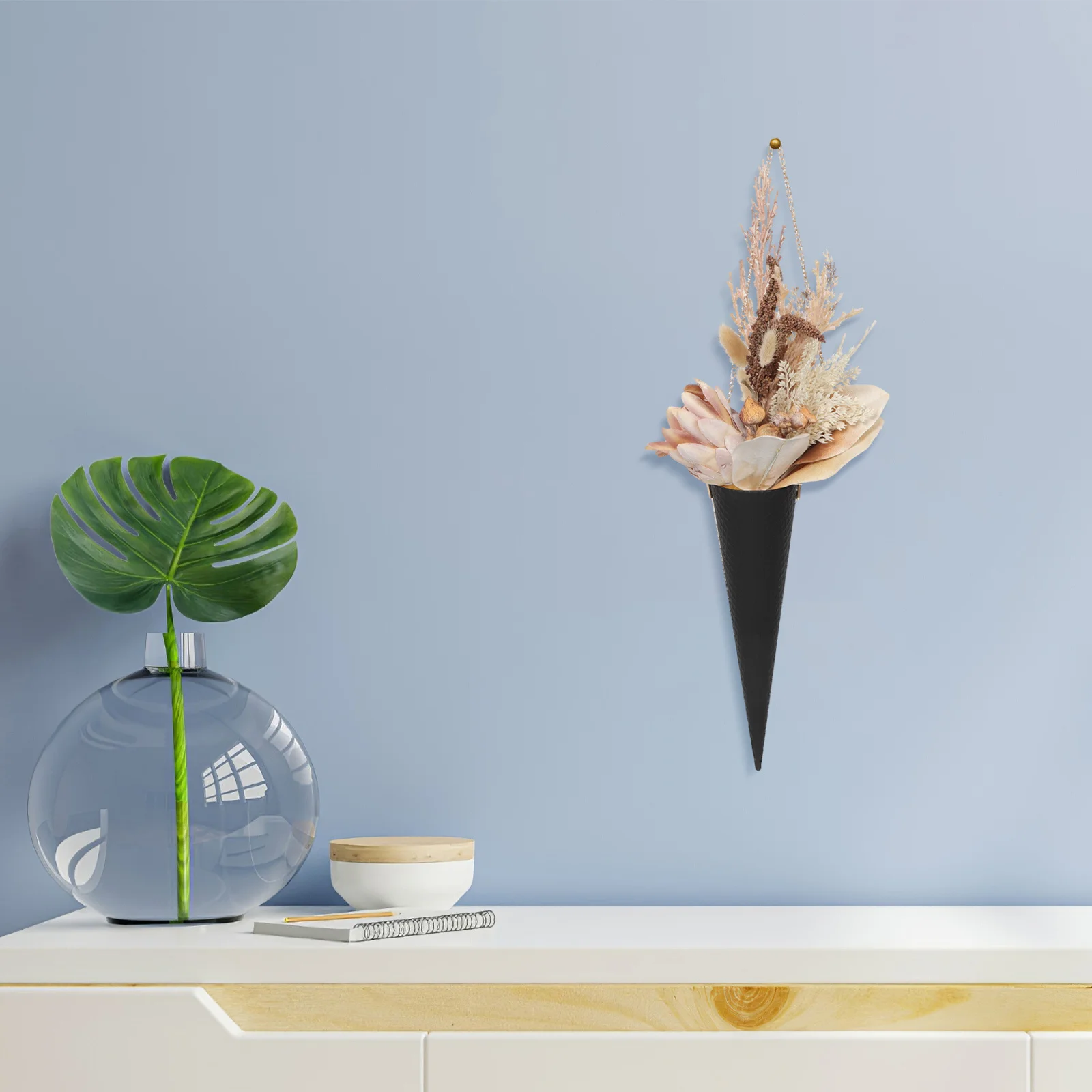 Конусообразная цветочная коробка - Фотография_6