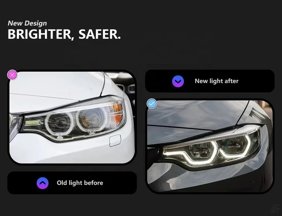 Обновление фар f32 led drl для - Фотография_3