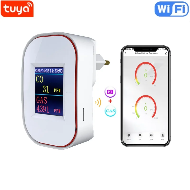 Tuya smart life детектор утечки