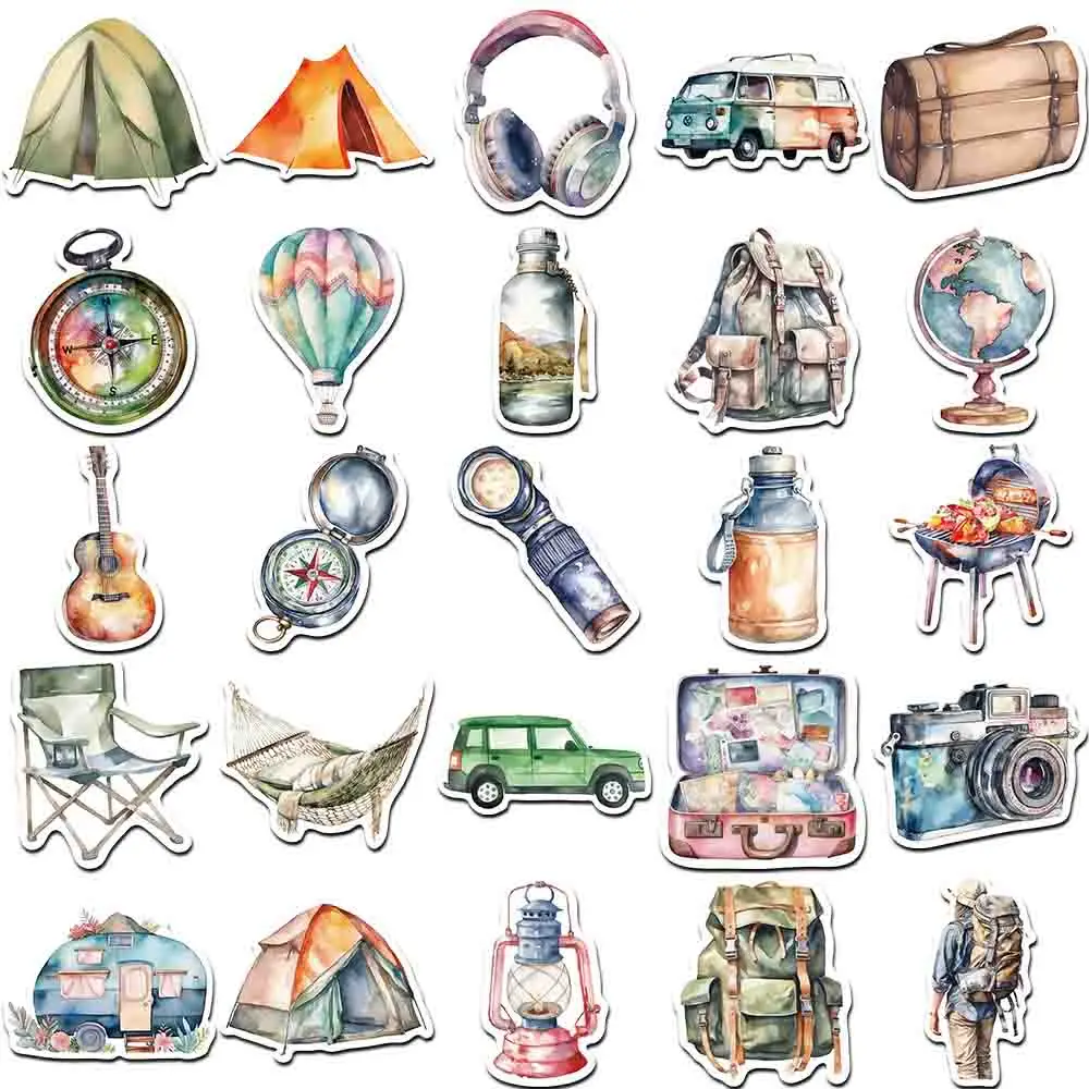 Ins стиль акварельные мультяшные - Фотография_6