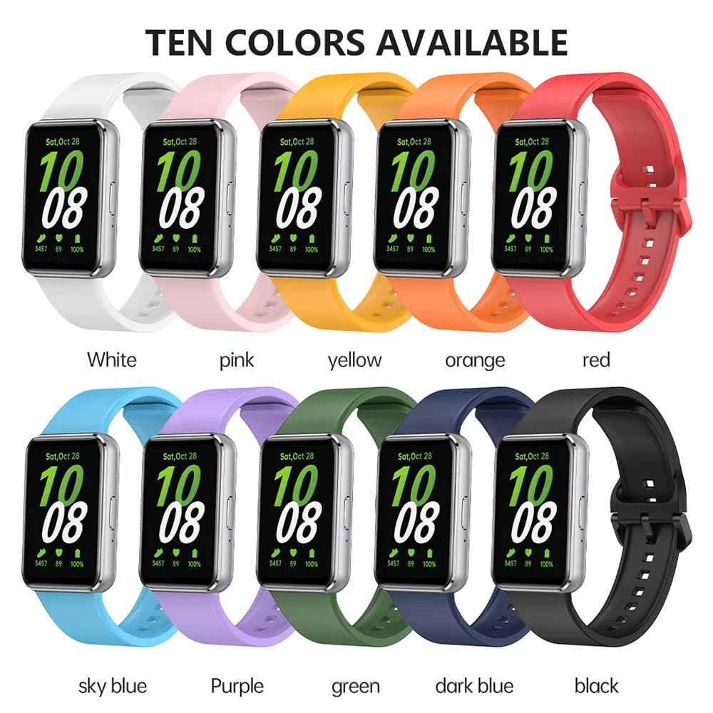 Силиконовый ремешок для samsung galaxy fit 3 - Фотография_2