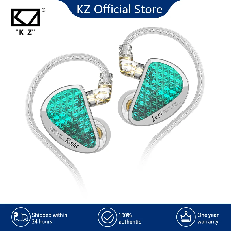 Проводные наушники-вкладыши kz as16 pro 16ba