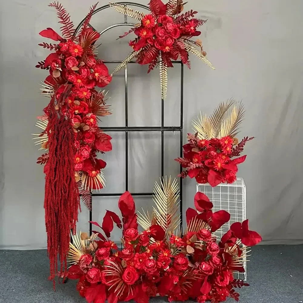 Diy подвесные сушеные цветы амарантуса для свадебной арки - Фотография_6