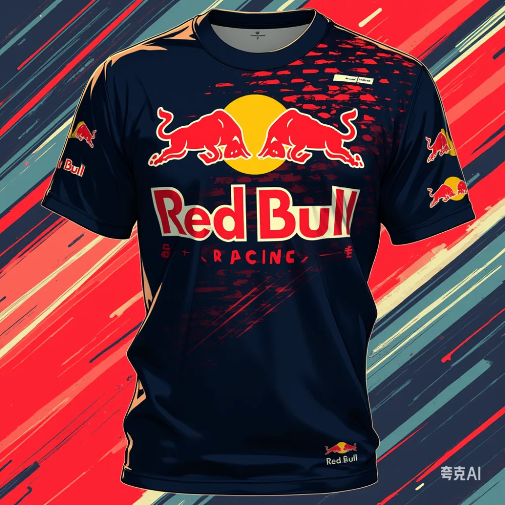 Новая мужская футболка red bull