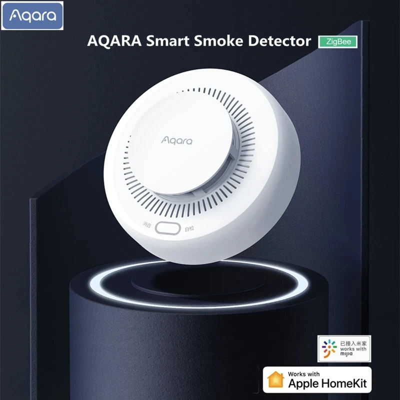 Aqara детектор дыма датчик пожарной сигнализации zigbee 3 - Фотография_3