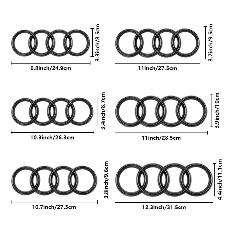 Audi 4ring abs автомобильный капот - Фотография_5