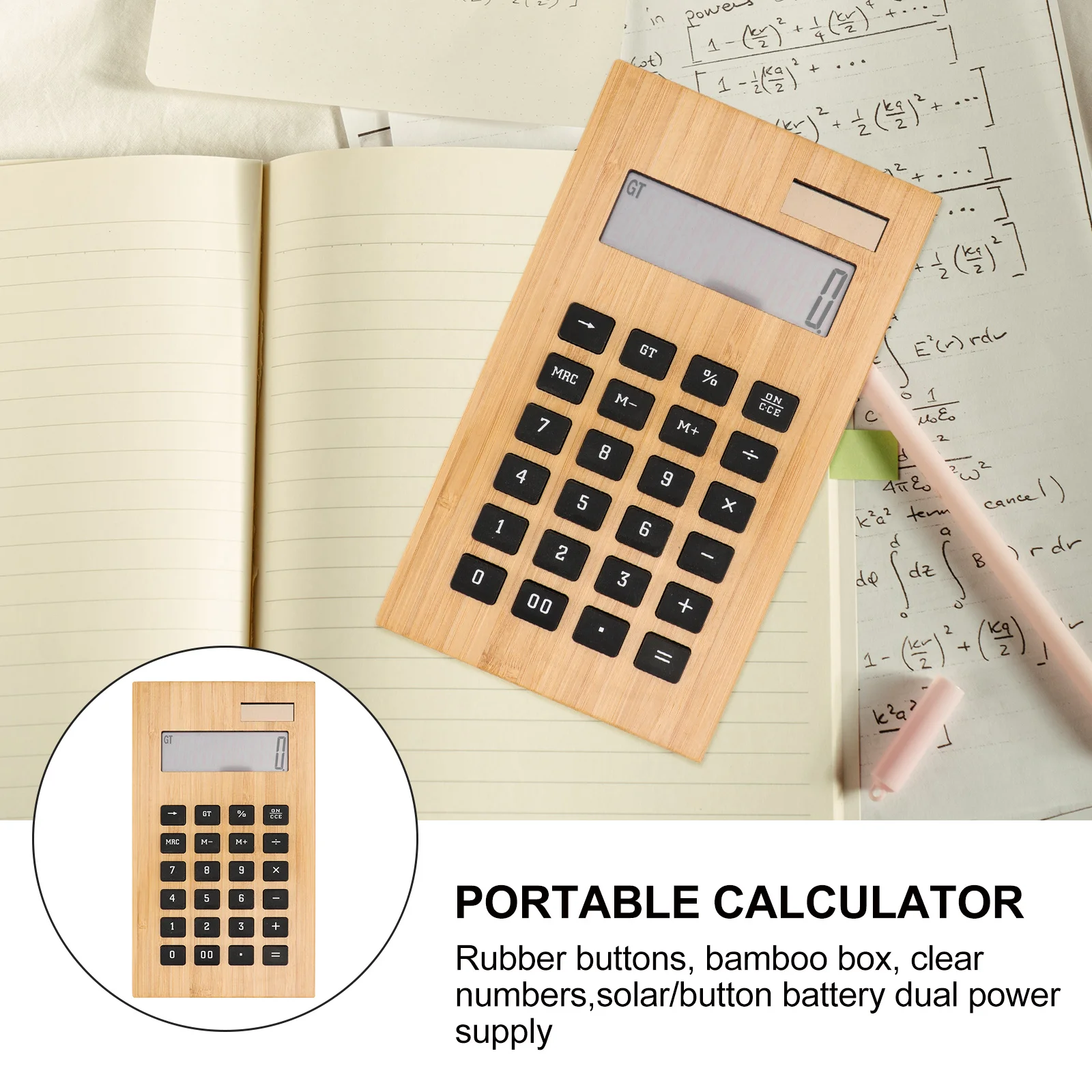 Бамбуковый солнечный калькулятор - Фотография_5