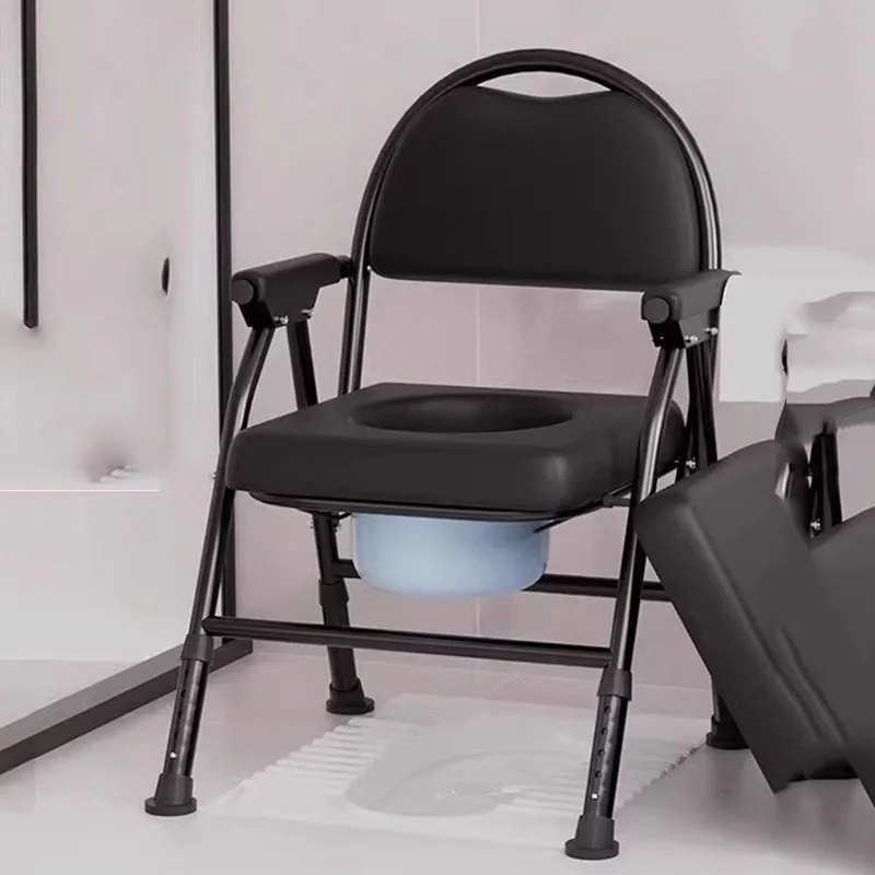 Портативный стул для ванной комнаты minder для пожилых людей - Фотография_5