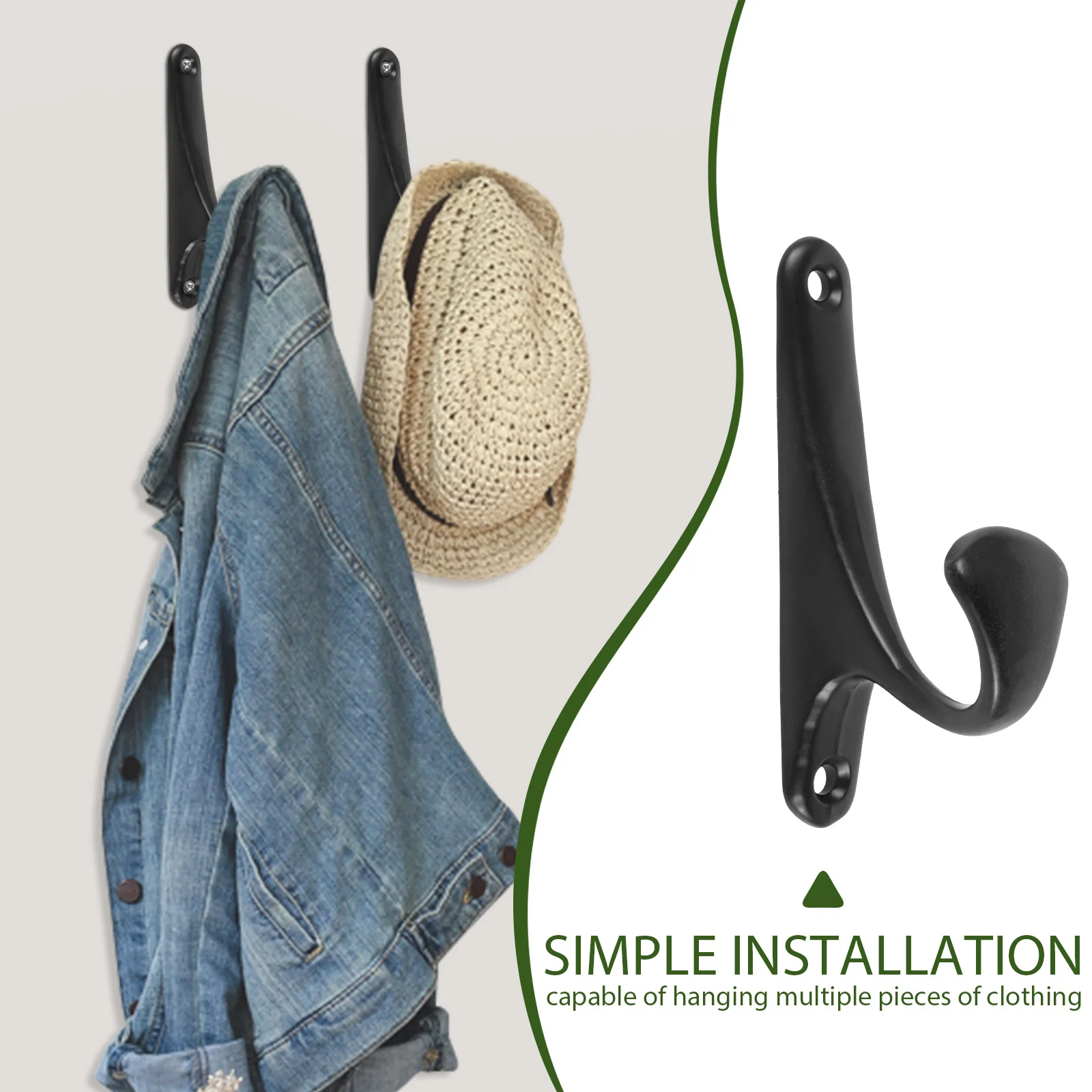 Винтажные крючки из алюминиевого сплава