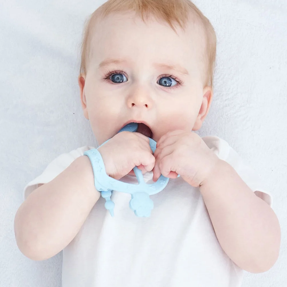 Мультяшный силиконовый прорезыватель для младенцев - Фотография_4