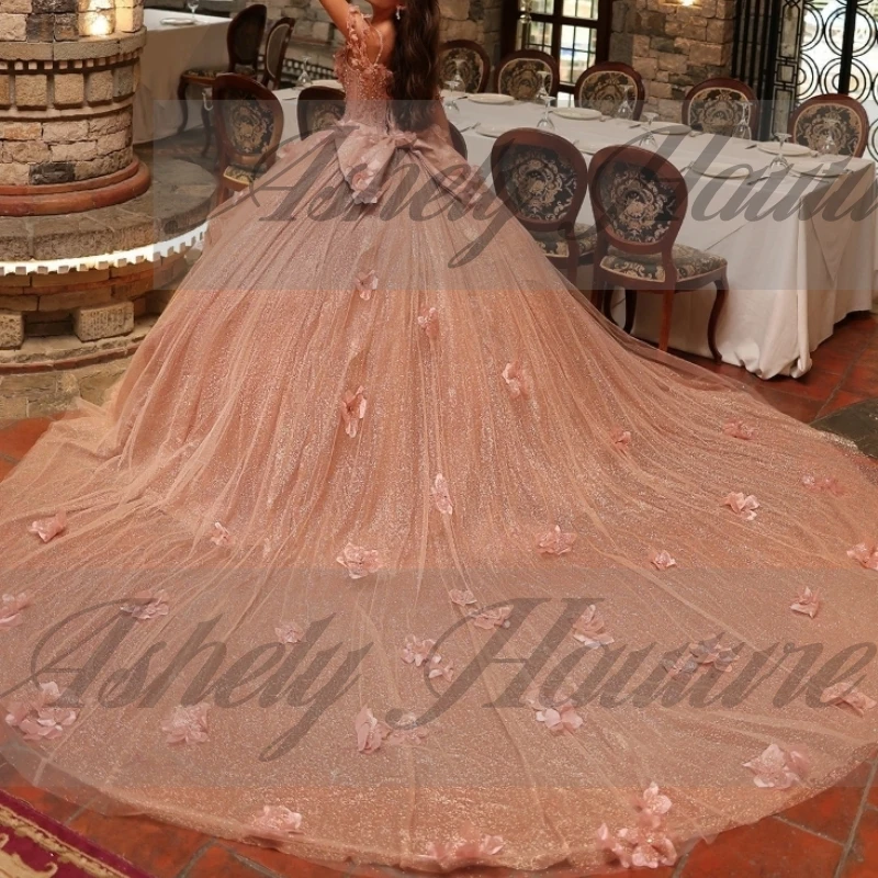 Платье quinceanera для девочек по индивидуальному заказу