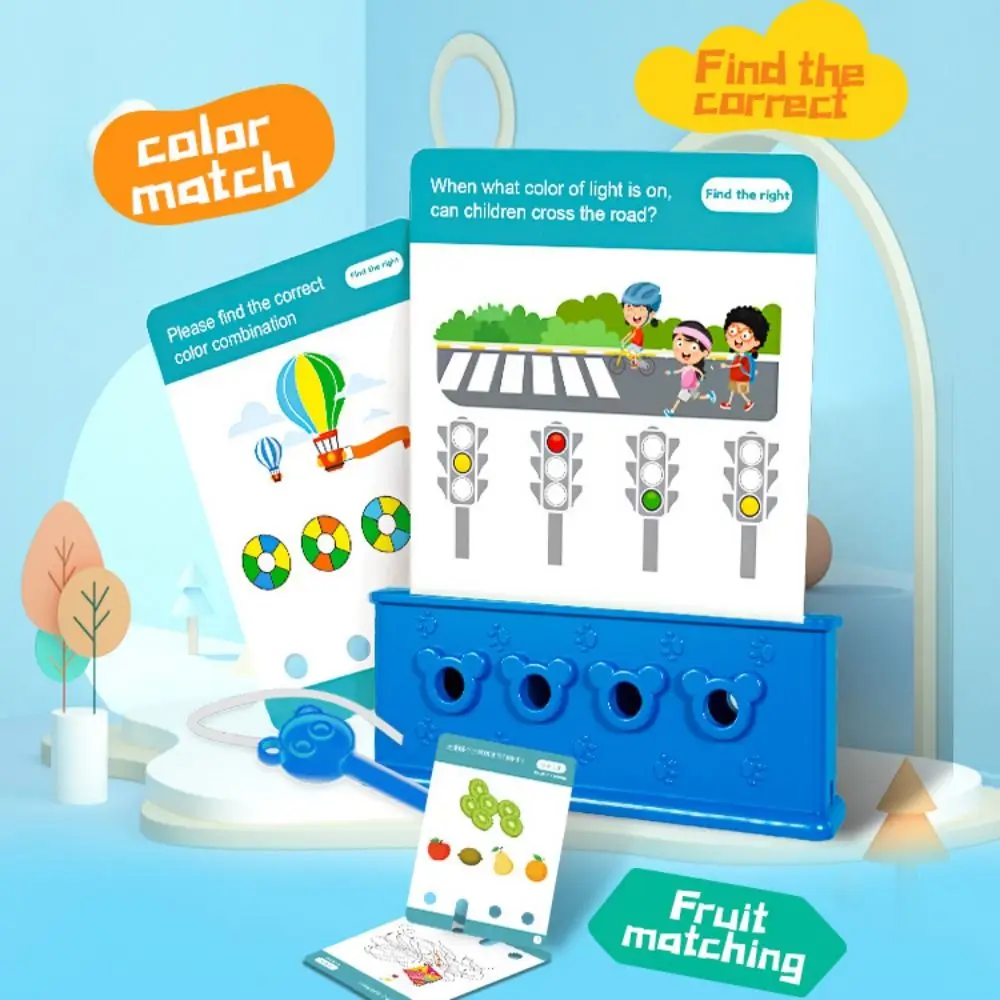 Игра-головоломка с английским логическим ключом монтессори - Фотография_4