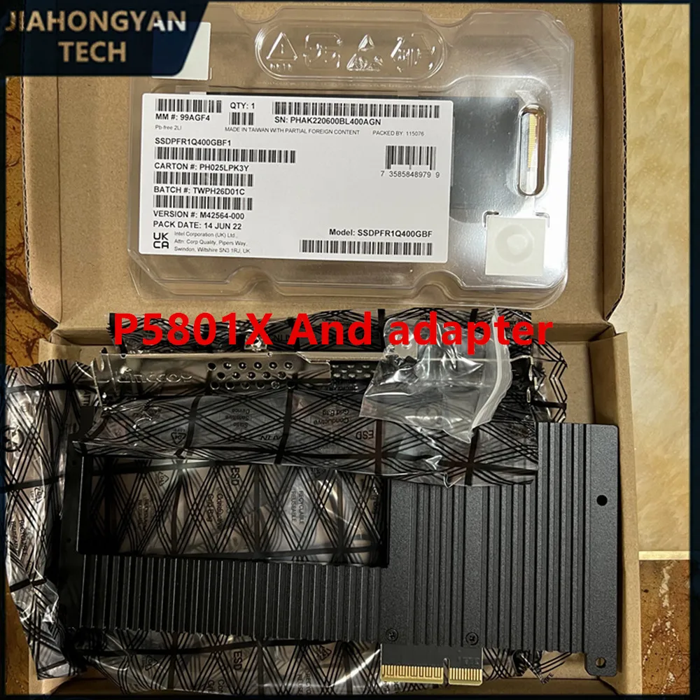 Оригинальный твердотельный накопитель постоянного тока p5801x 400g e1