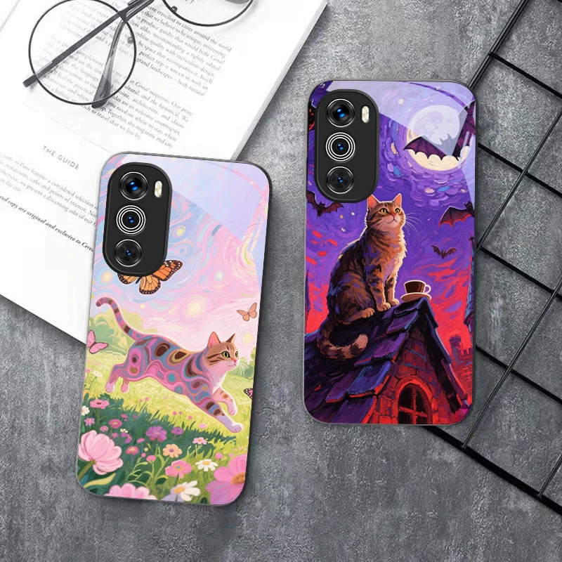 Кот на волнах для motorola moto - Фотография_6