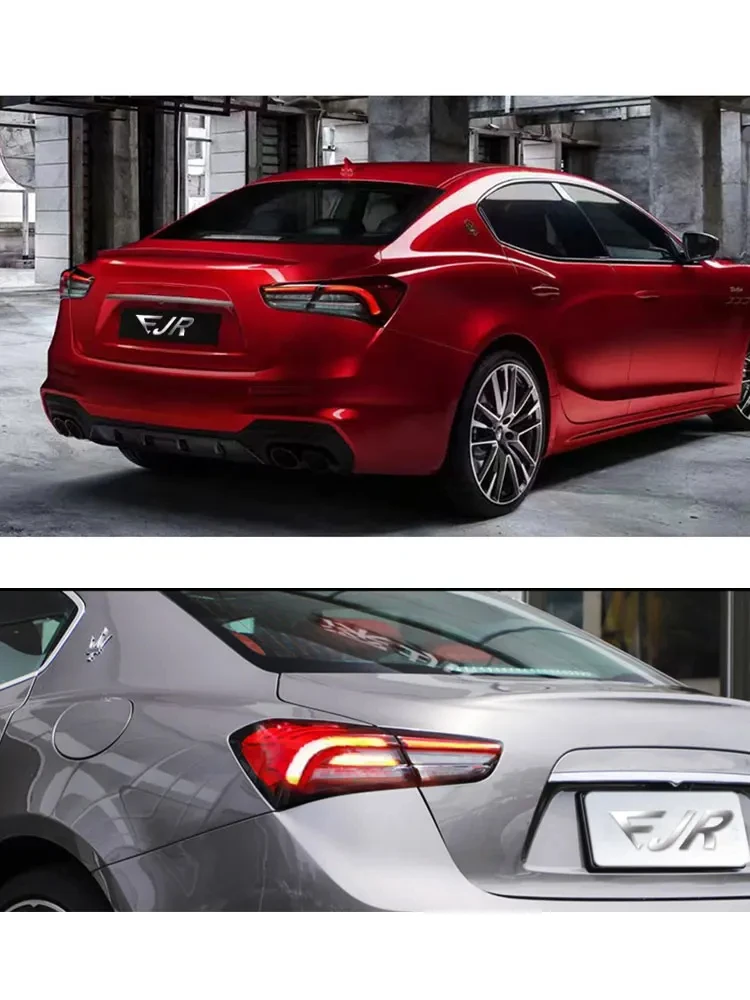 Для maserati ghibli светодиодный задний фонарь в сборе 2014-2020 - Фотография_6