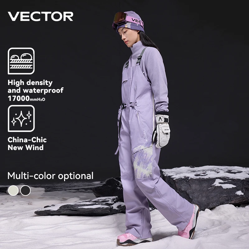 Мужские и женские лыжные комбинезоны vector с силуэтом 3 л - Фотография_5
