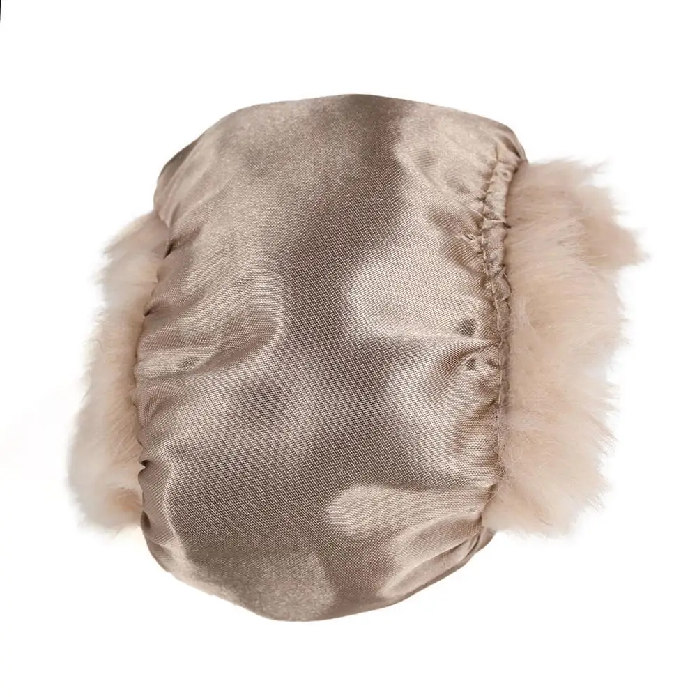 Женские зимние теплые манжеты из искусственного меха - Фотография_5