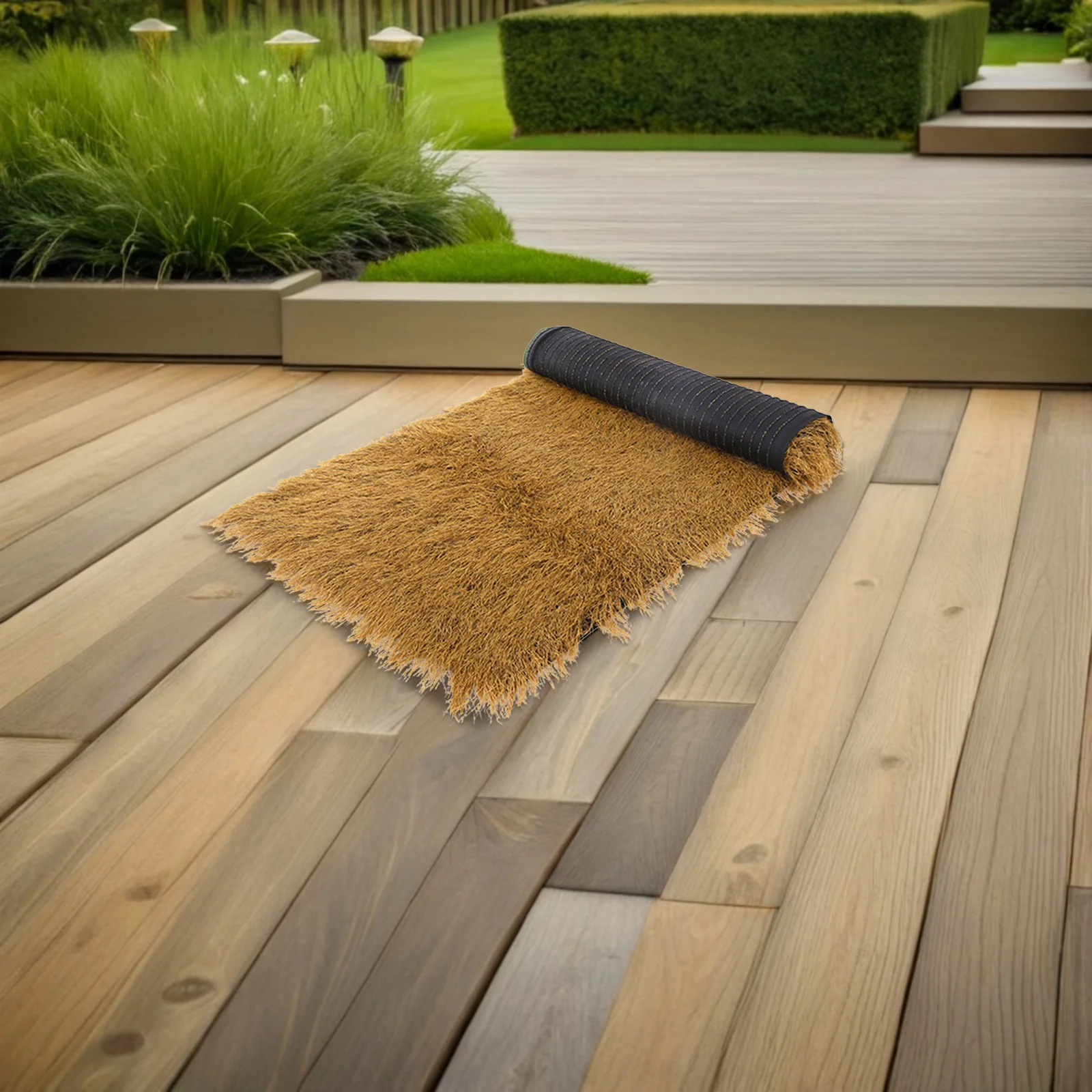 Сад имитация соломы украшение искусственная - Фотография_5