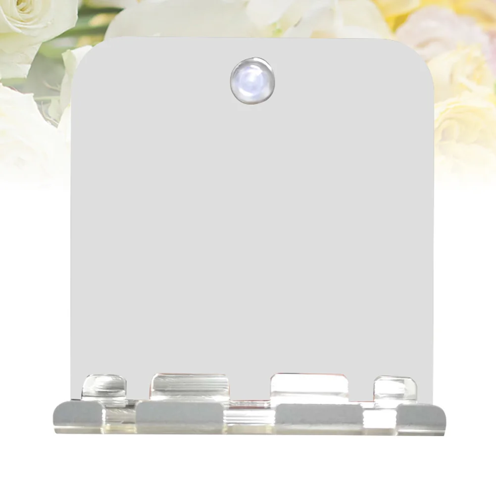 Квадратное серебряное зеркало для ванной комнаты без запотевания - Фотография_5