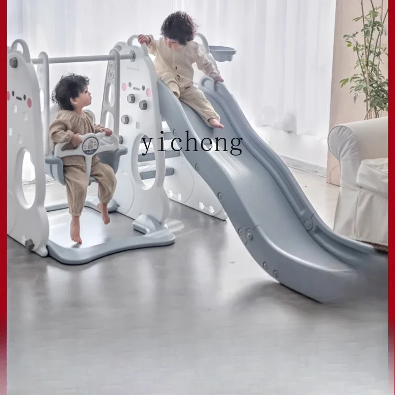 Zz slide крытая семейная детская рама для скалолазания
