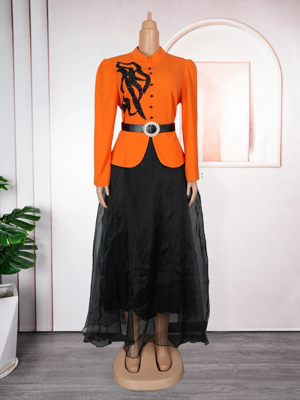 Африканские вечерние платья больших размеров для женщин - Фотография_6