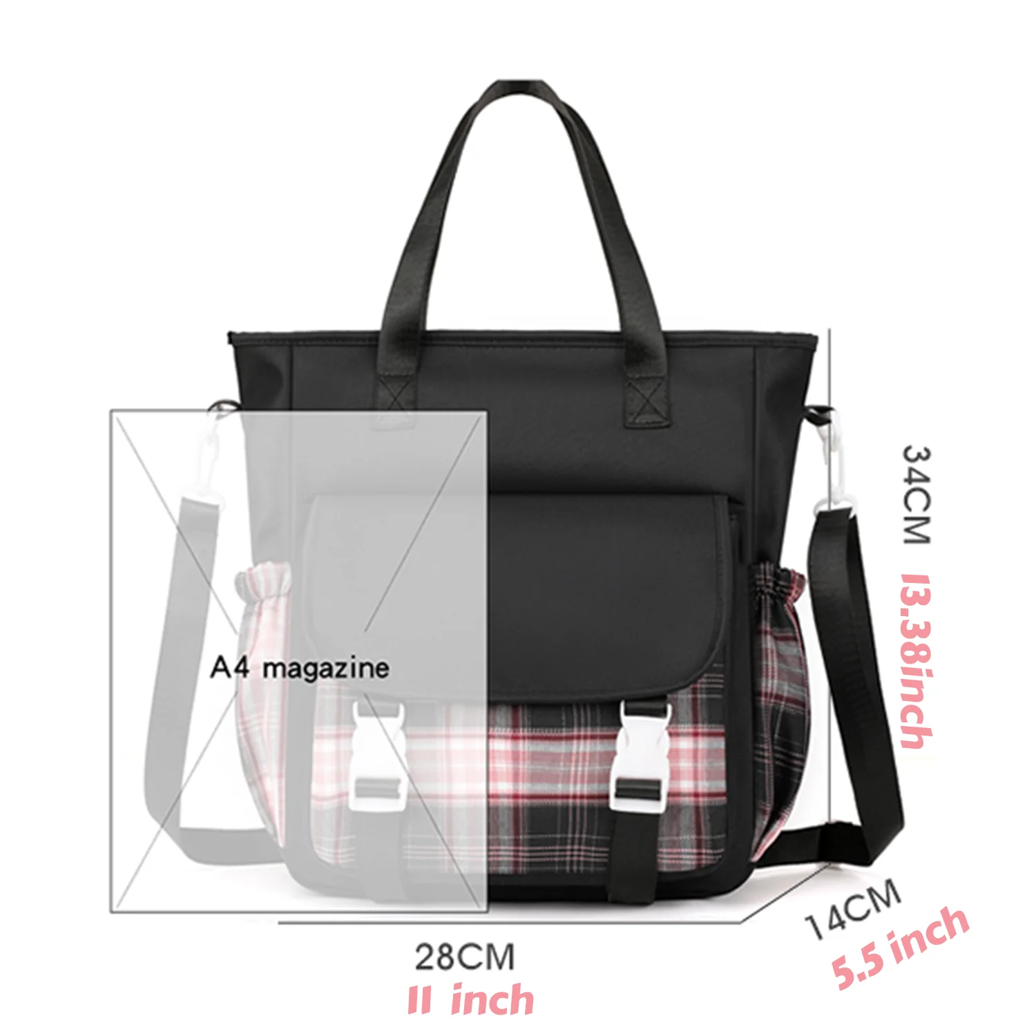 Kuromi студенческая сумка для девочек - Фотография_2