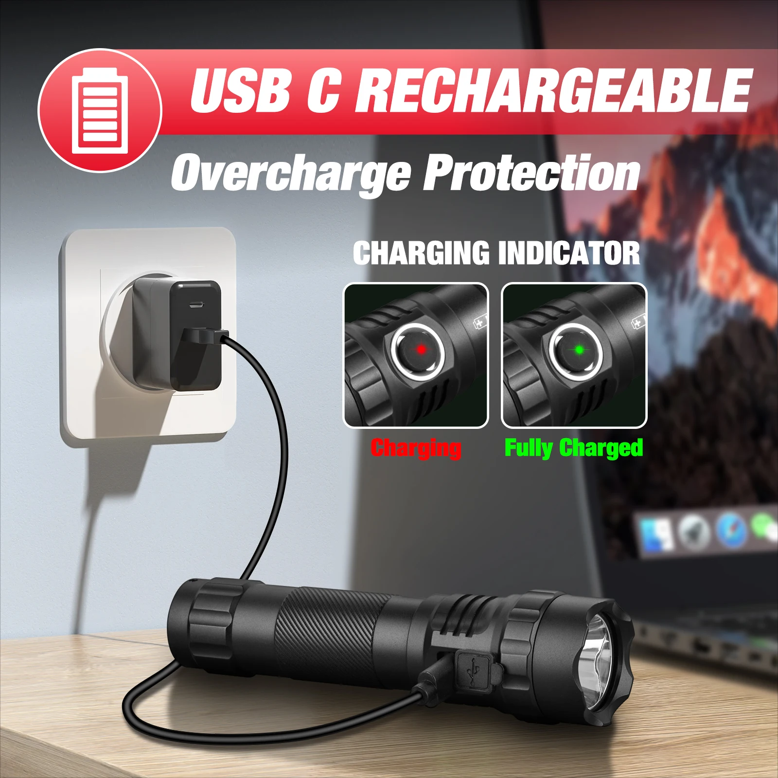 Тактический фонарь ultrafire uf3 - Фотография_4