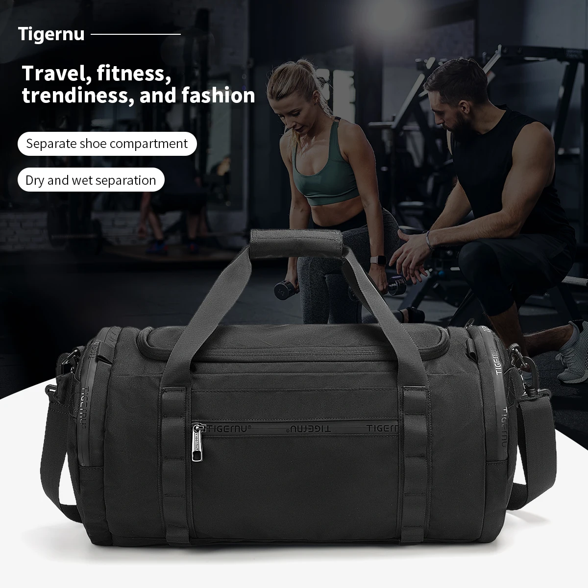 Tigernu спортивные сумки мужские - Фотография_2