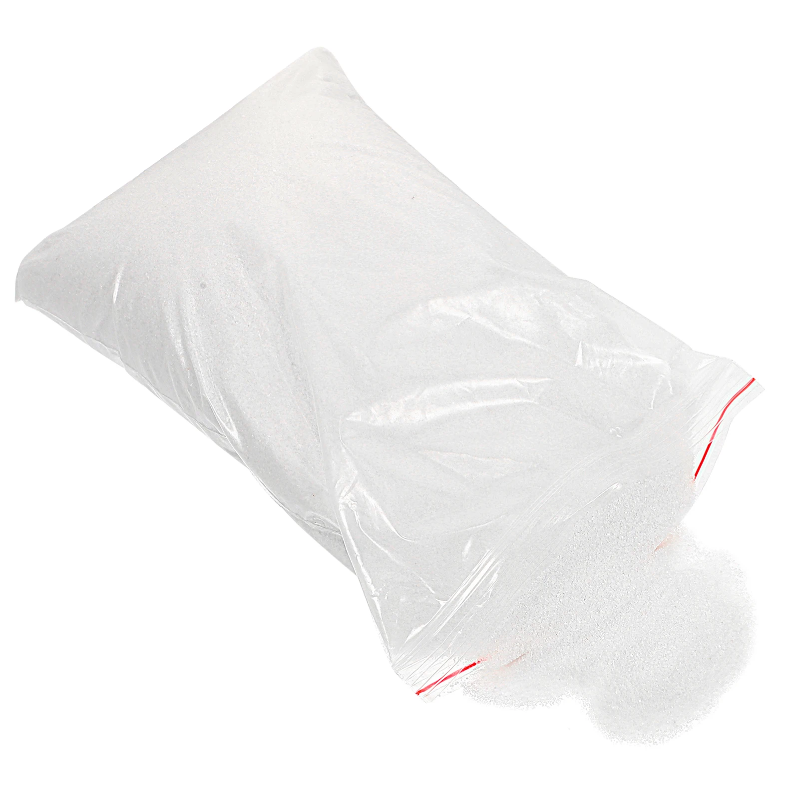 1 пакет, натуральный белый тонкий песок для поделок своими руками - Фотография_4