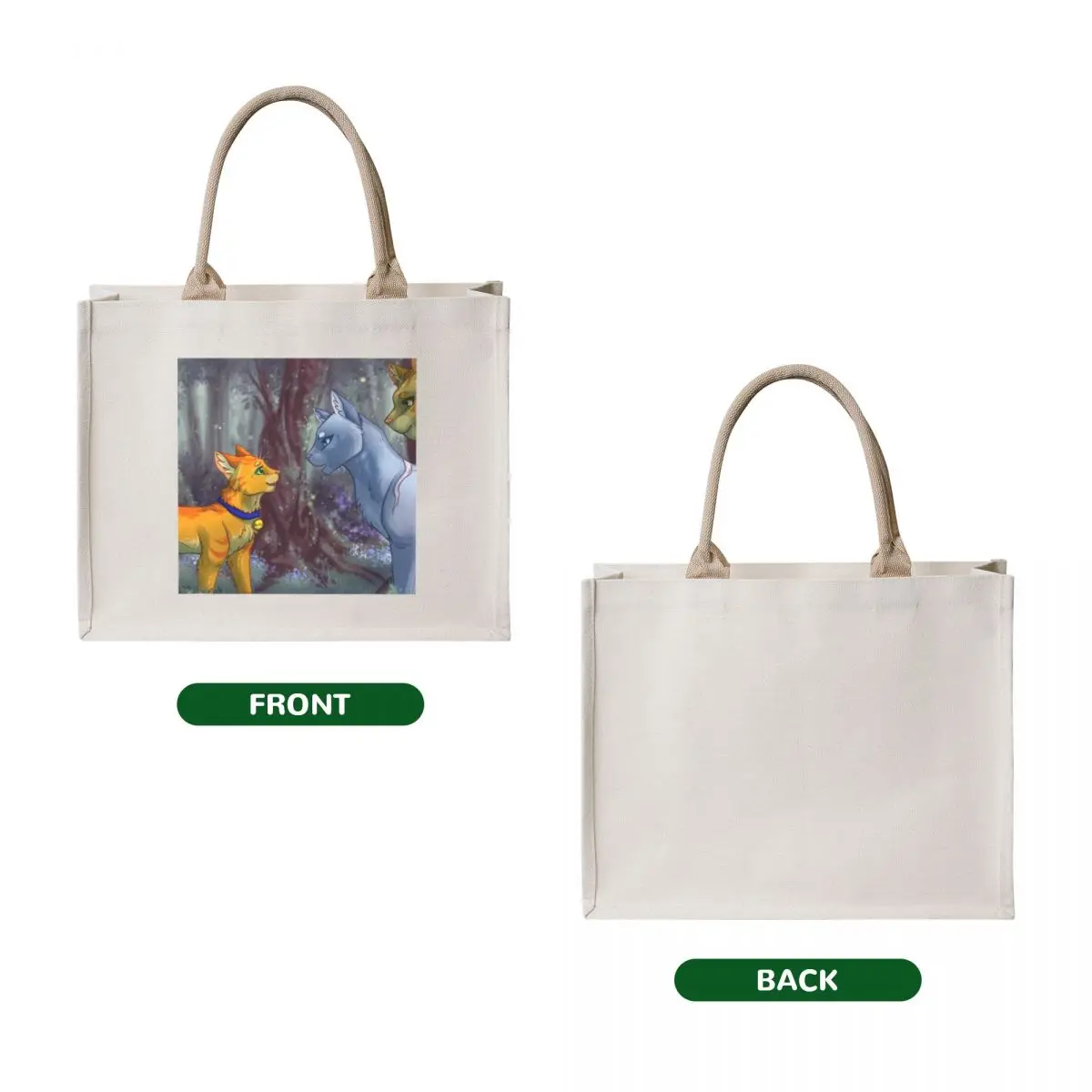 Warriors - rusty meets bluestar tote bag - Фотография_2