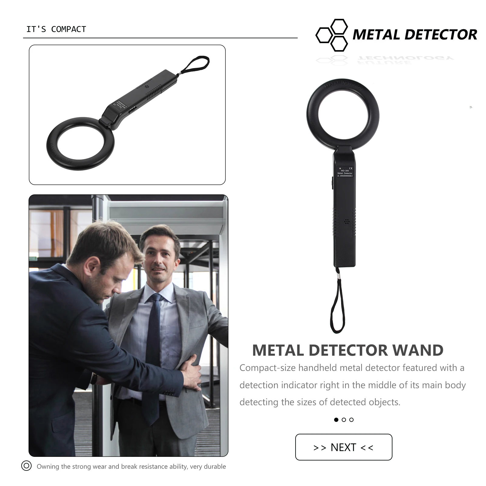 Профессиональное устройство для обнаружения металла