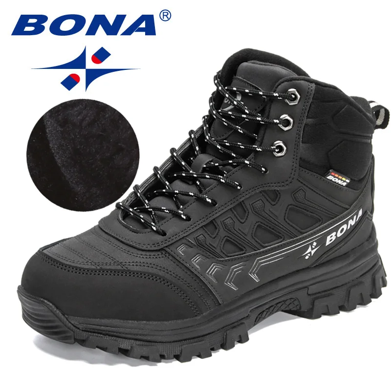 Новые дизайнерские брендовые зимние теплые ботинки - Фотография_3