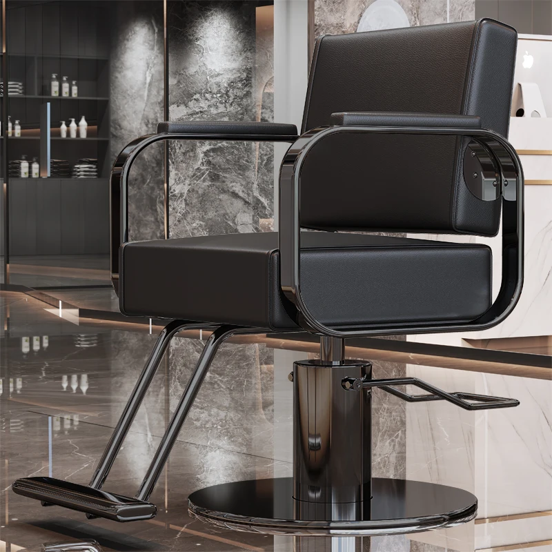 Профессиональные простые парикмахерские кресла - Фотография_3