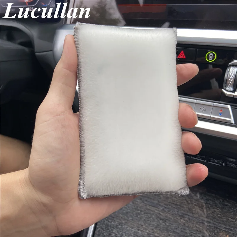 Губка для чистки салона из микрофибры lucullan (5 x 3 дюйма) - Фотография_5