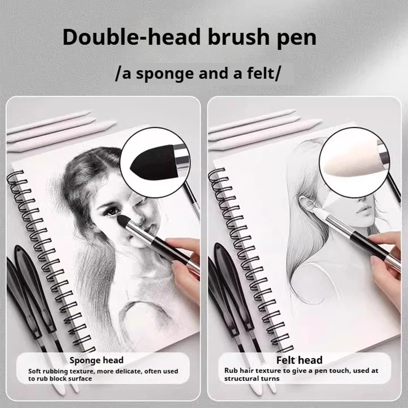 Губчатые ручки для смешивания художника - Фотография_2