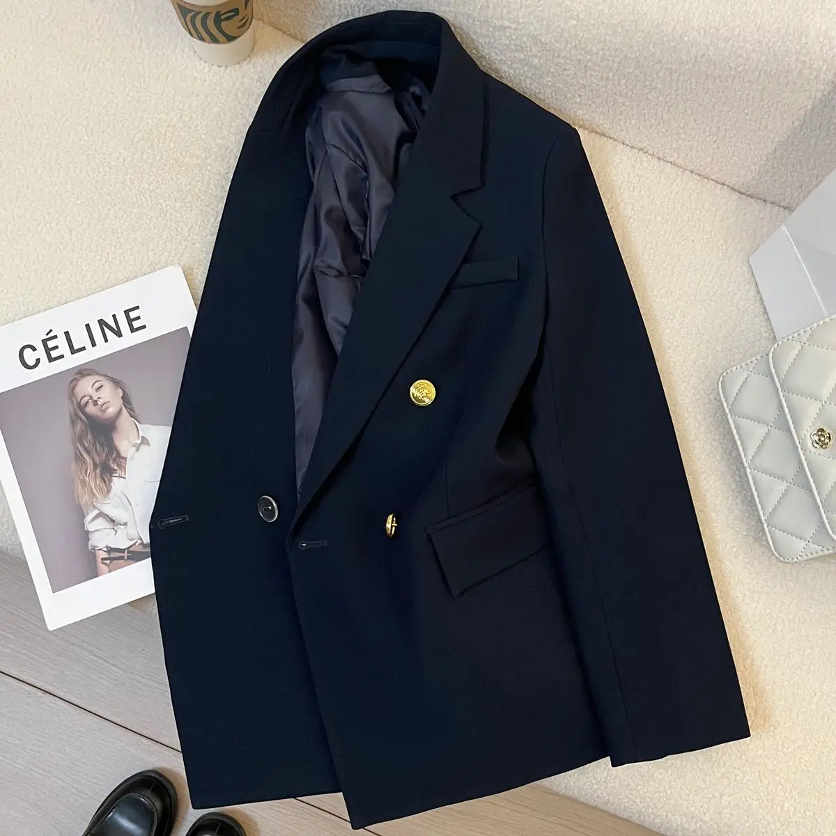 Блейзеры женские двубортные в английском - Фотография_4