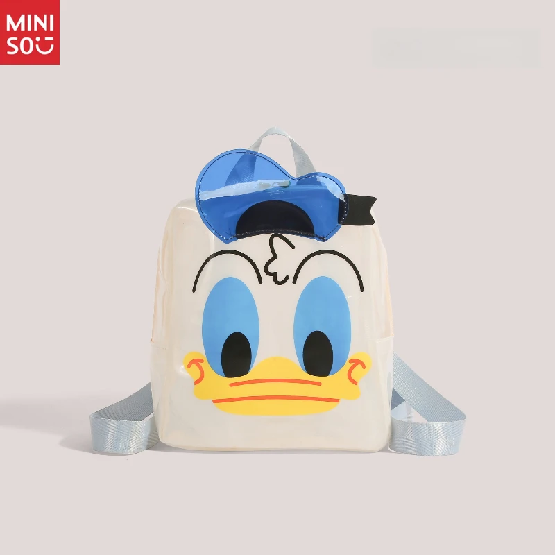 Прозрачный рюкзак из пвх disney donald duck minnie - Фотография_4