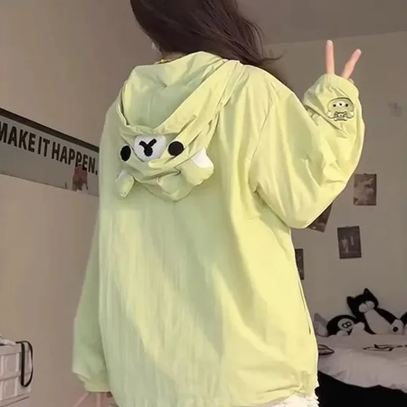 Толстовка rilakkuma с вышивкой - Фотография_4