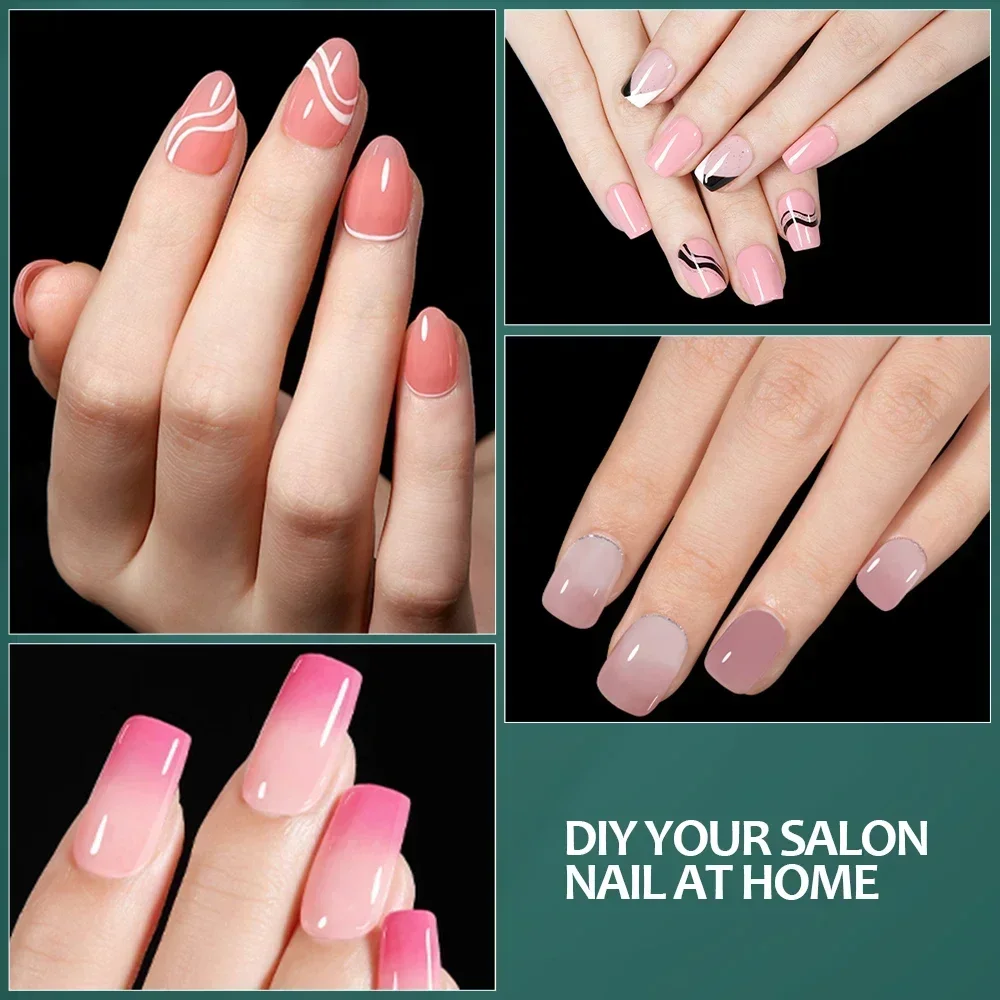 Nailpop 600pcs мягкий гель x типсы - Фотография_6