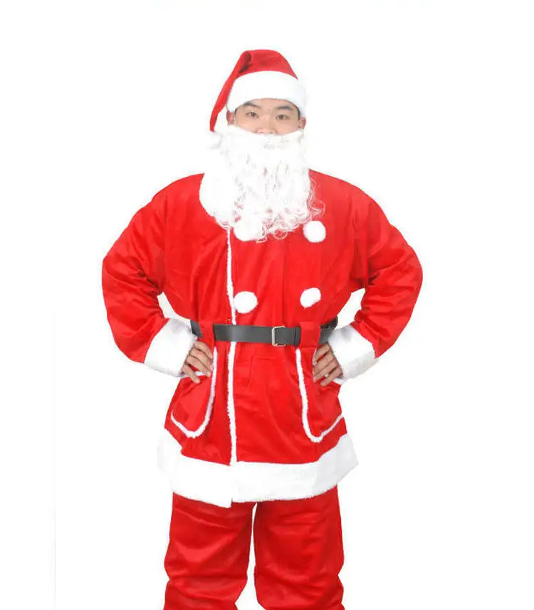 Забавный костюм санта-клауса для косплея - Фотография_2